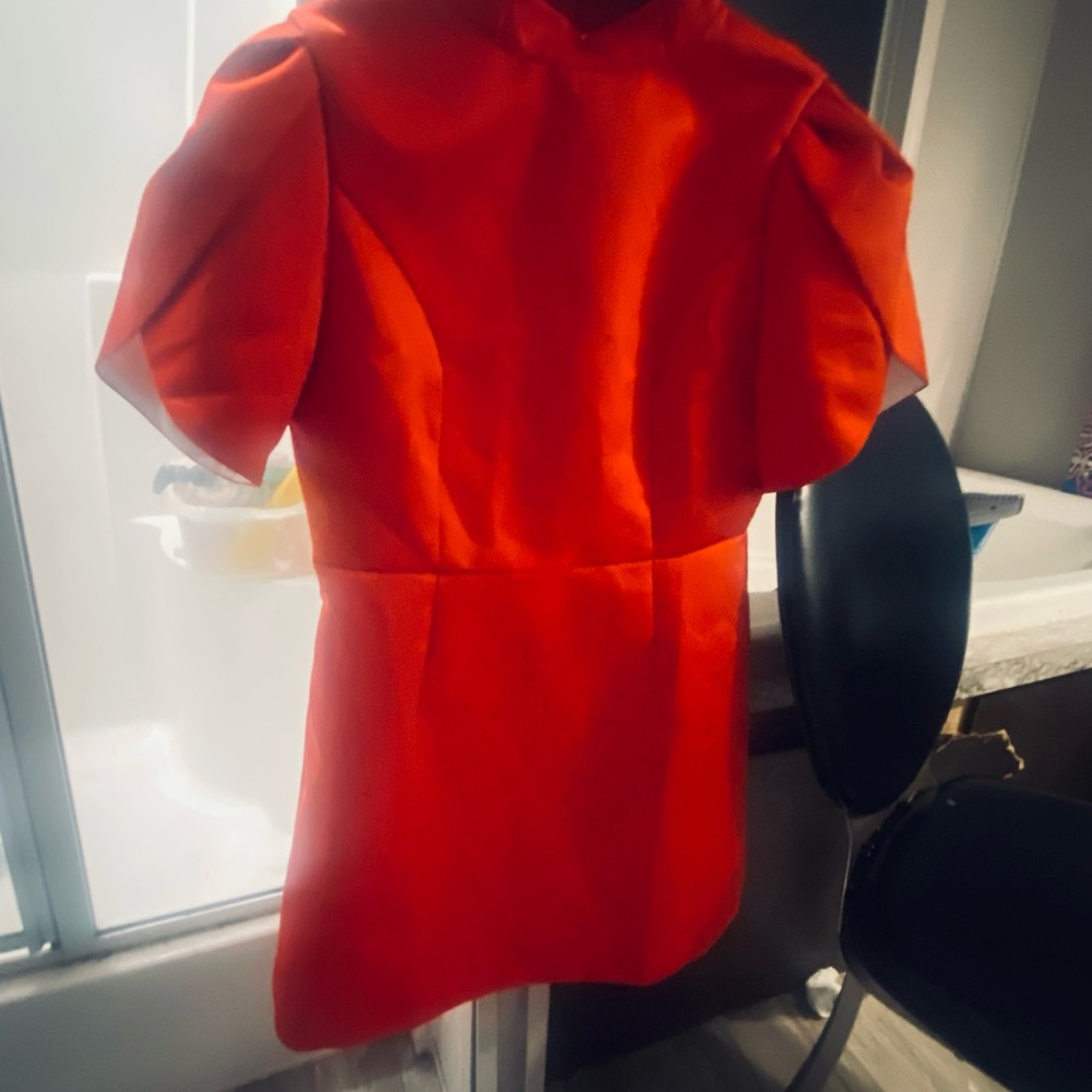 Elegant Red Women's mini dress